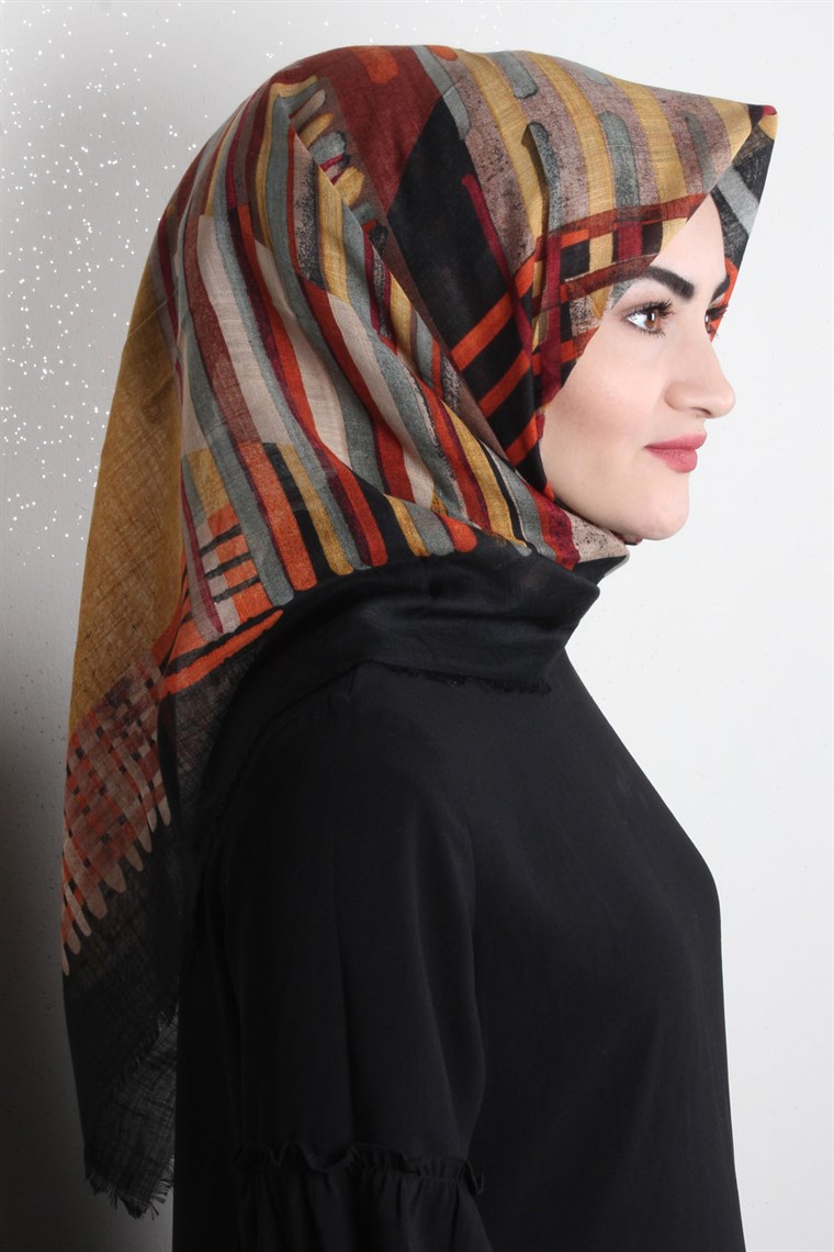 Pamuklu Trend Eşarp 1951-12