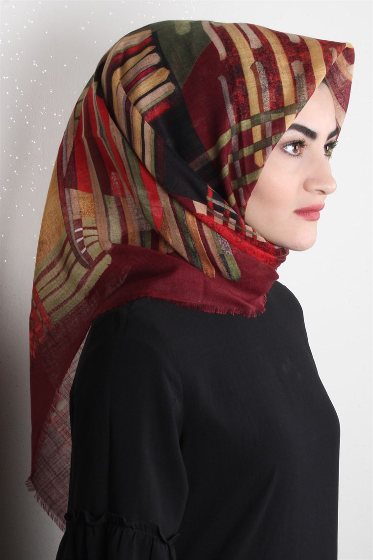 Pamuklu Trend Eşarp 1951-5