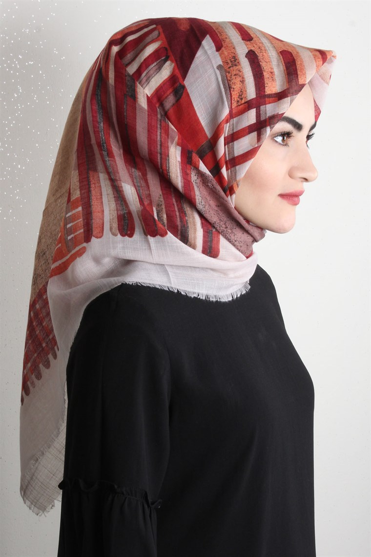 Pamuklu Trend Eşarp 1951-6