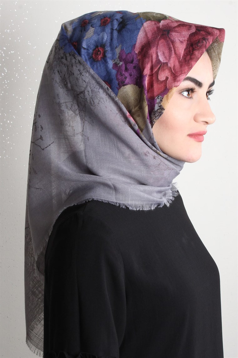 Pamuklu Trend Eşarp 1953-13