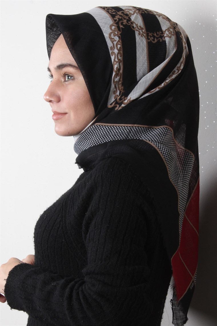 Pamuklu Trend Eşarp 1958-4