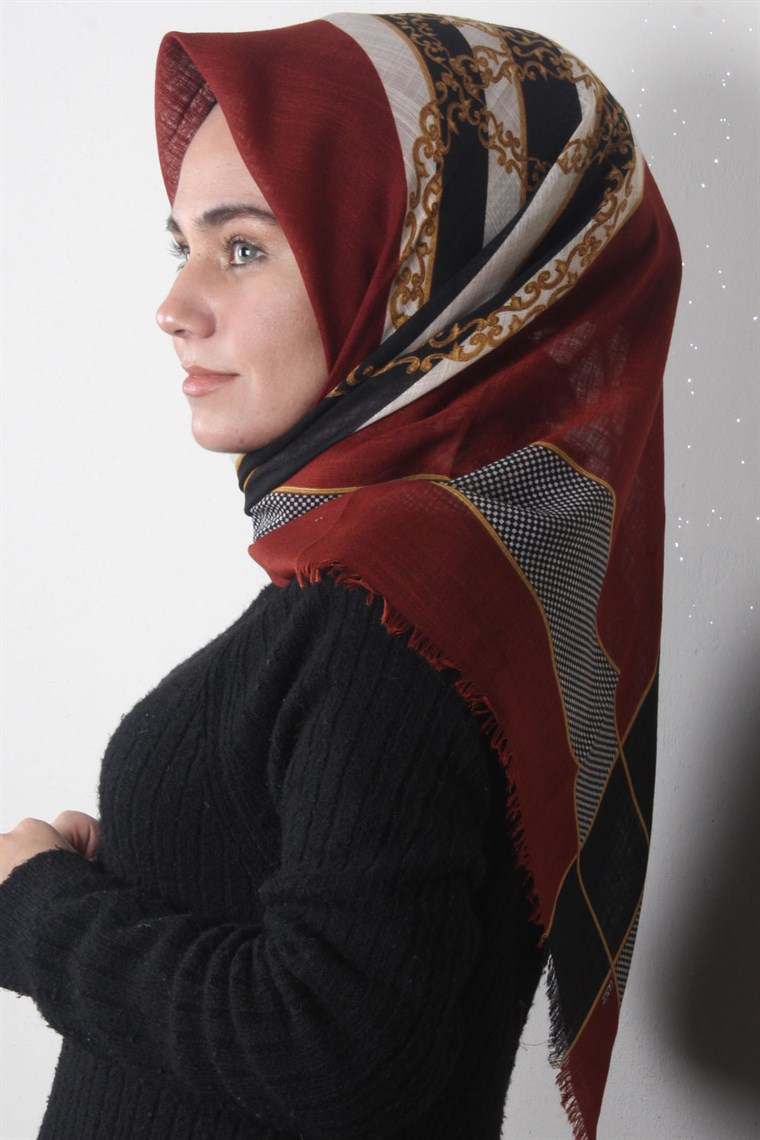 Pamuklu Trend Eşarp 1958-6