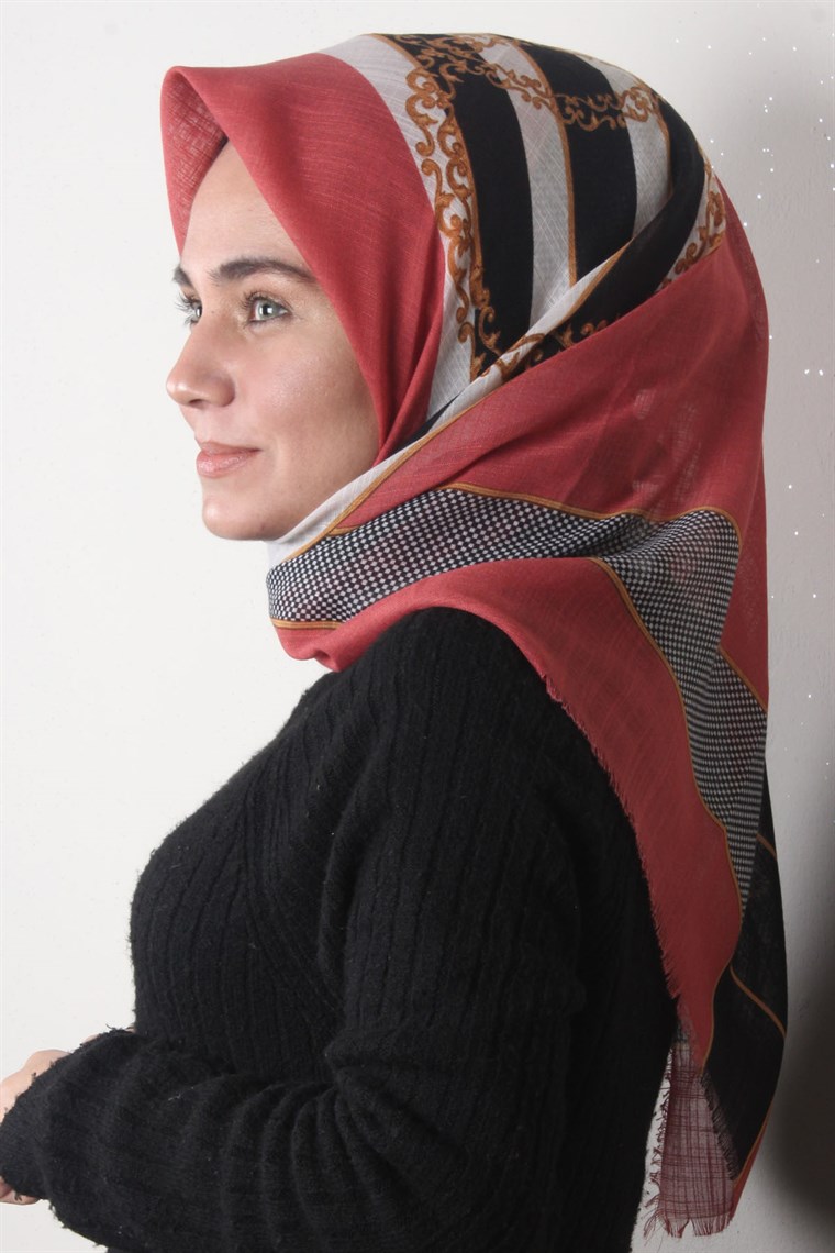 Pamuklu Trend Eşarp 1958-7