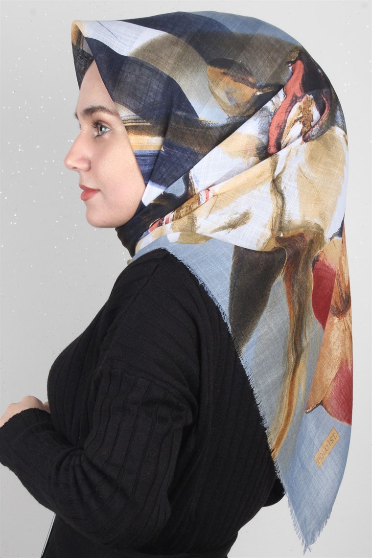 Pamuklu Trend Eşarp 1961-6