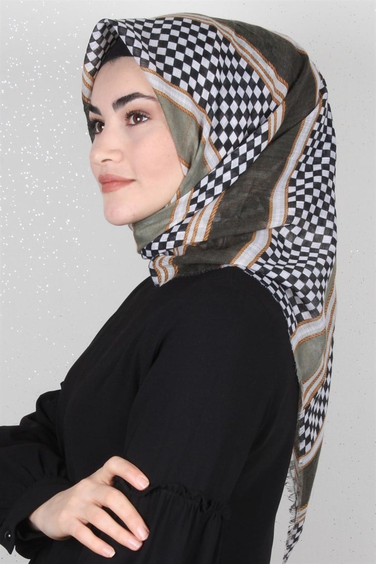 Pamuklu Trend Eşarp 1964-13