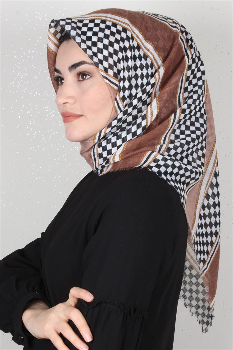 Pamuklu Trend Eşarp 1964-15