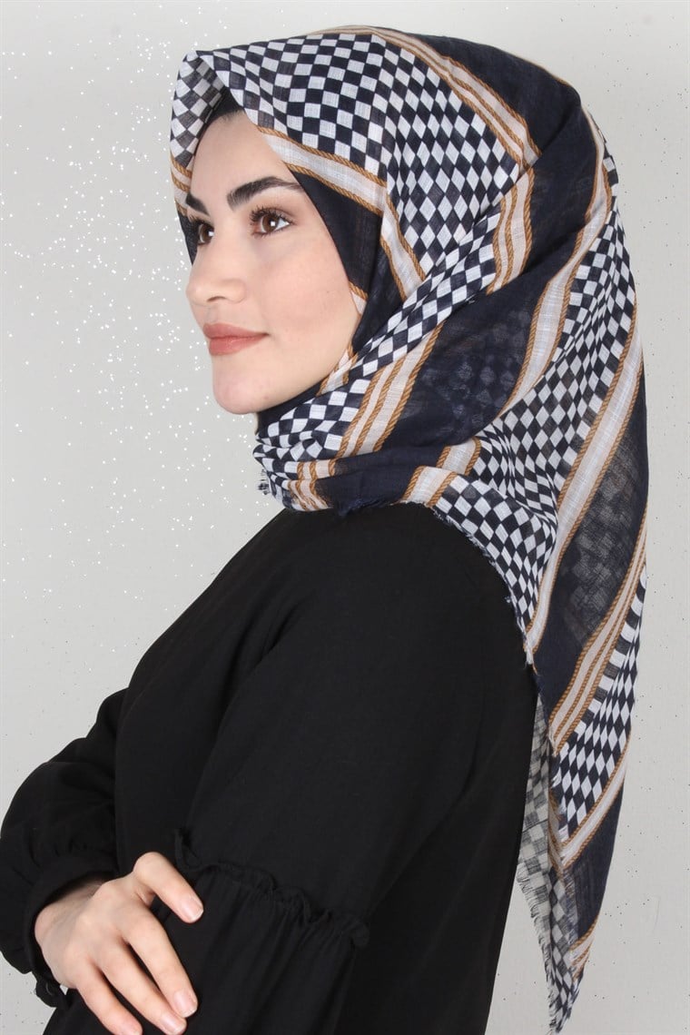 Pamuklu Trend Eşarp 1964-3