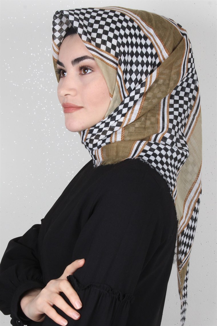 Pamuklu Trend Eşarp 1964-6