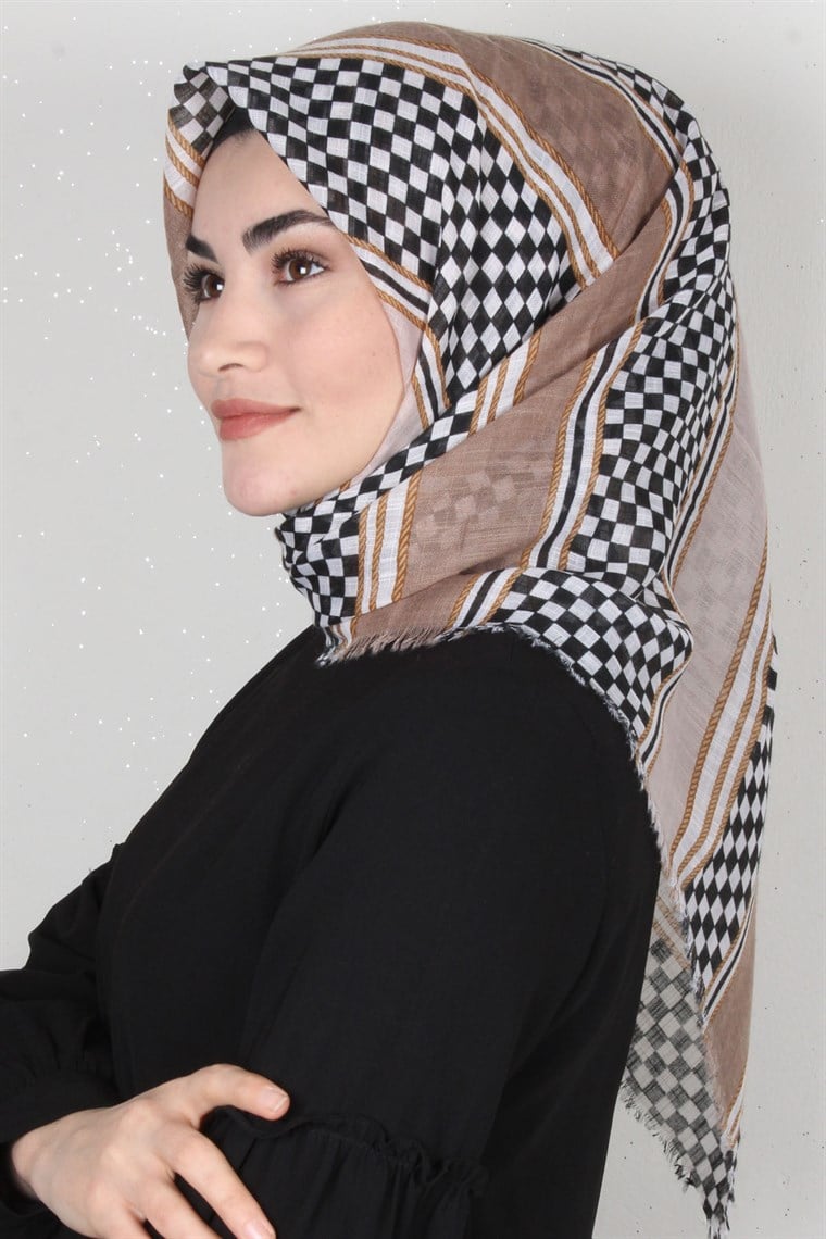 Pamuklu Trend Eşarp 1964-7