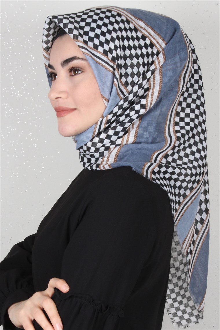 Pamuklu Trend Eşarp 1964-8