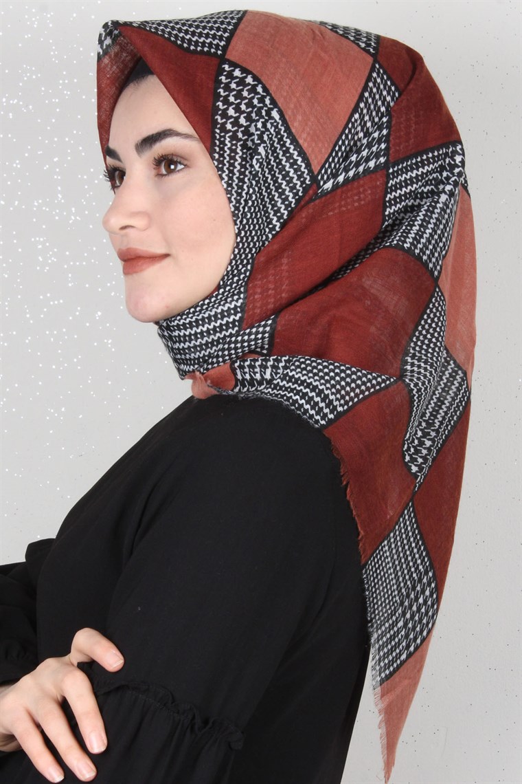 Pamuklu Trend Eşarp 1965-16