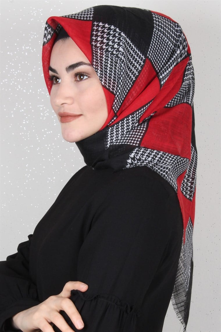 Pamuklu Trend Eşarp 1965-17