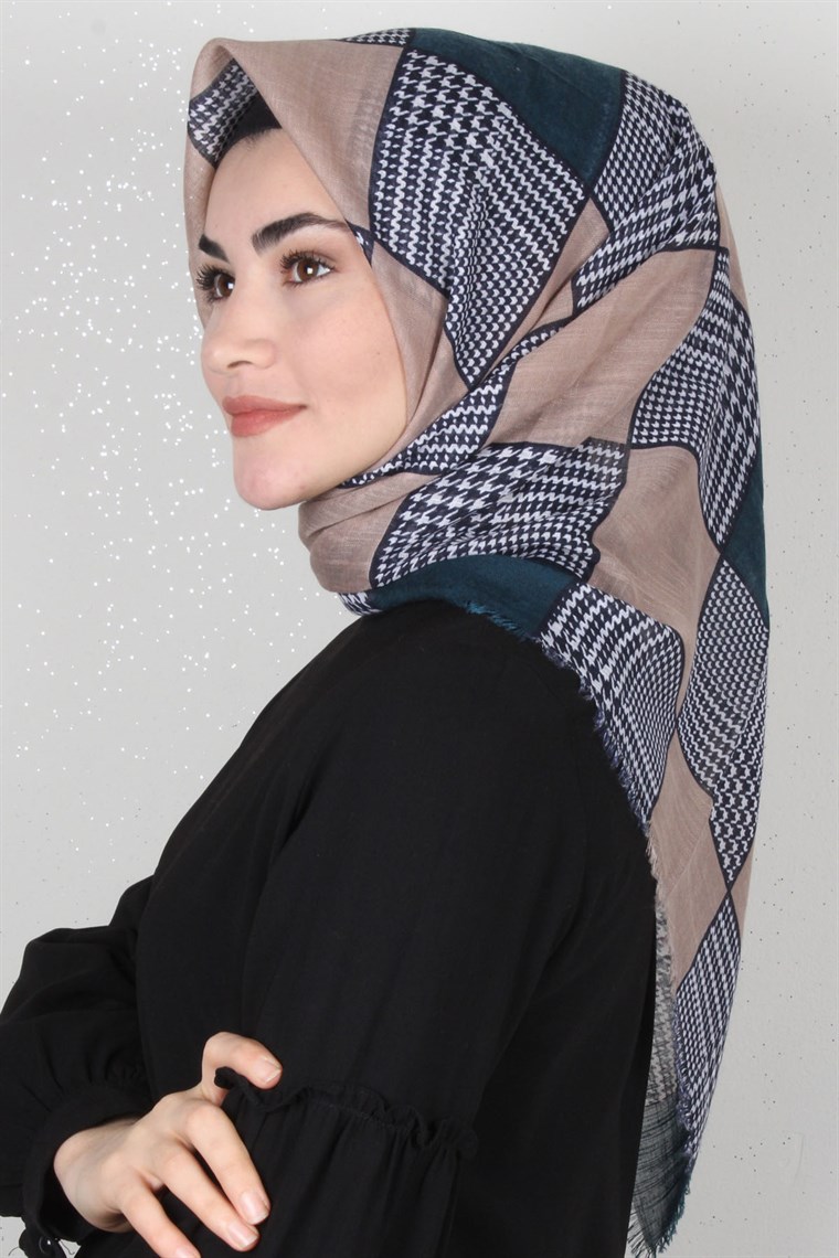 Pamuklu Trend Eşarp 1965-5