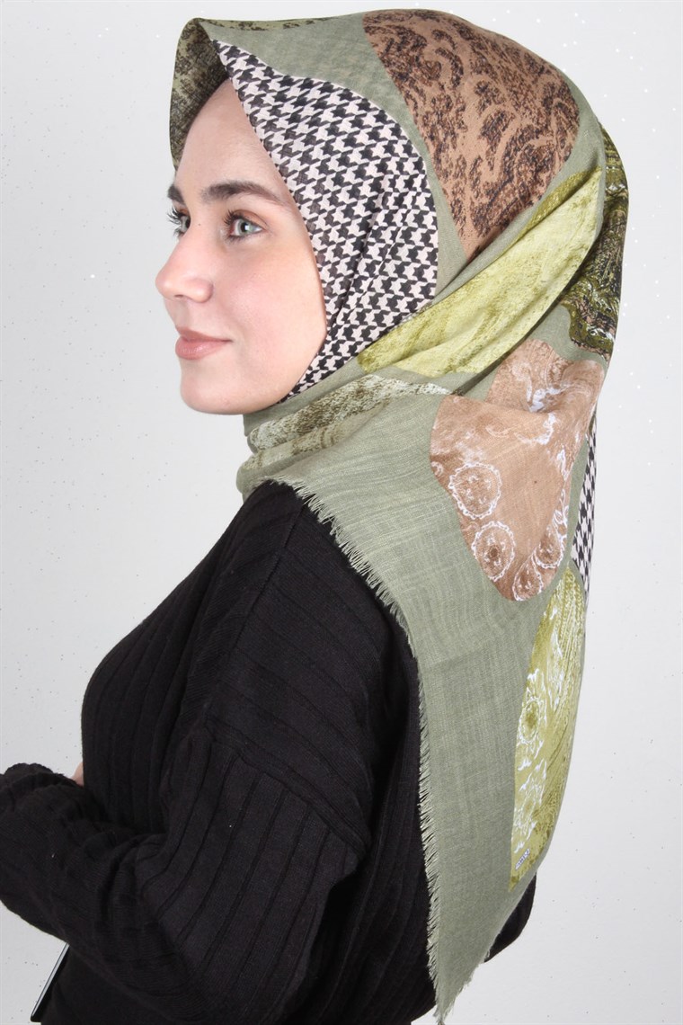 Pamuklu Trend Eşarp 1967-17