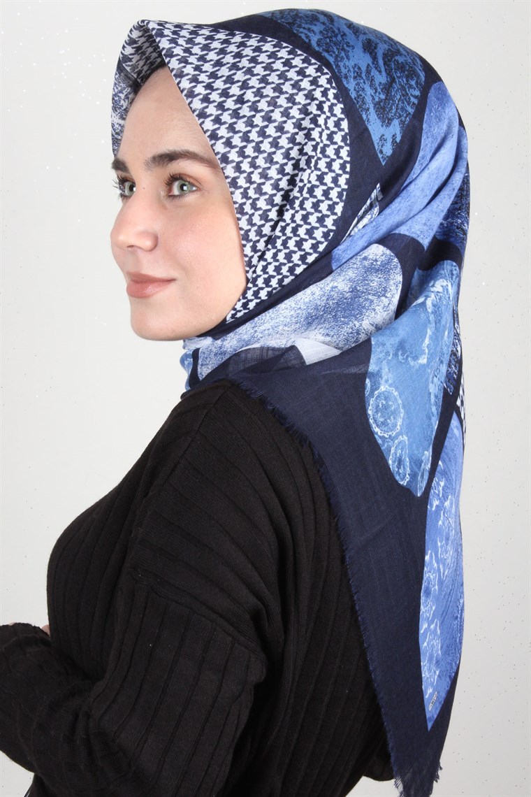 Pamuklu Trend Eşarp 1967-3