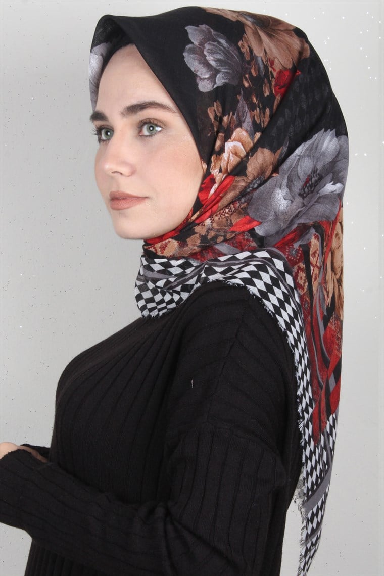 Pamuklu Trend Eşarp 1983-13