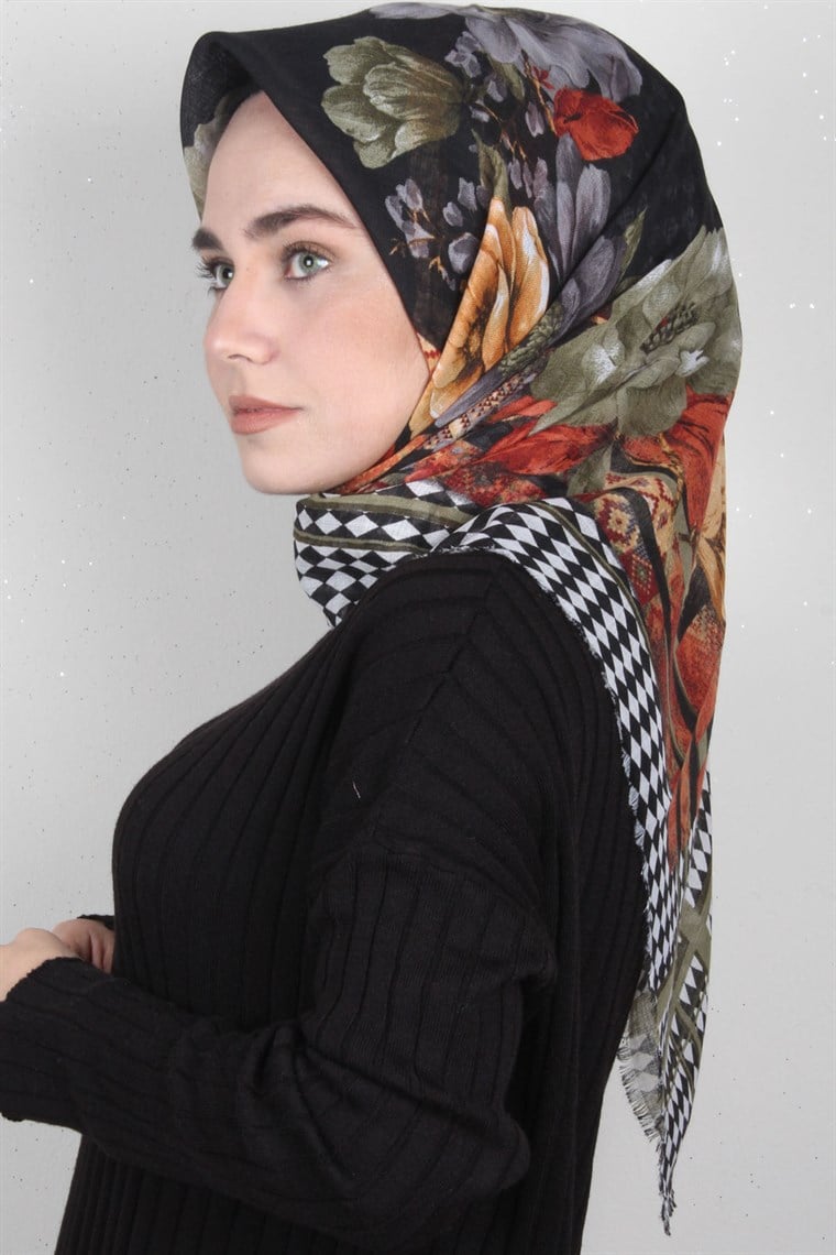 Pamuklu Trend Eşarp 1983-14