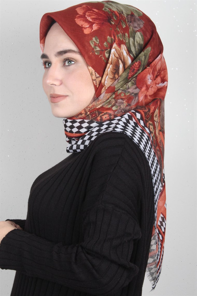 Pamuklu Trend Eşarp 1983-4