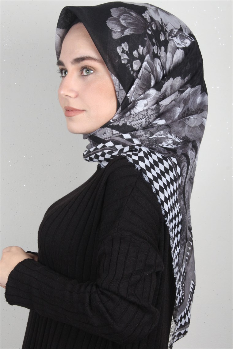 Pamuklu Trend Eşarp 1983-8