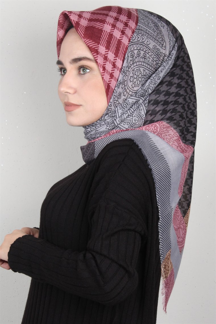 Pamuklu Trend Eşarp 1984-15