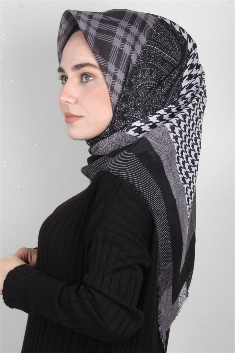 Pamuklu Trend Eşarp 1984-4