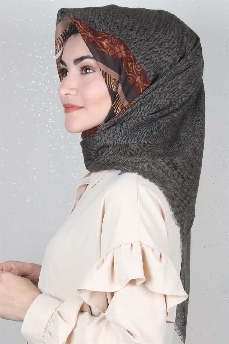 Pamuklu Trend Eşarp 1986-3