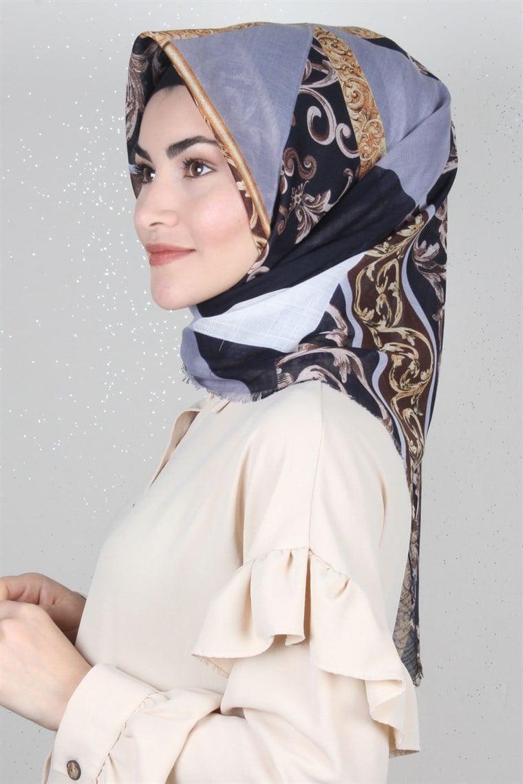 Pamuklu Trend Eşarp 1987-4