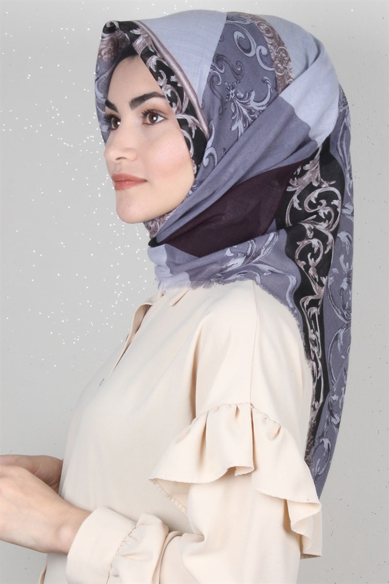 Pamuklu Trend Eşarp 1987-5