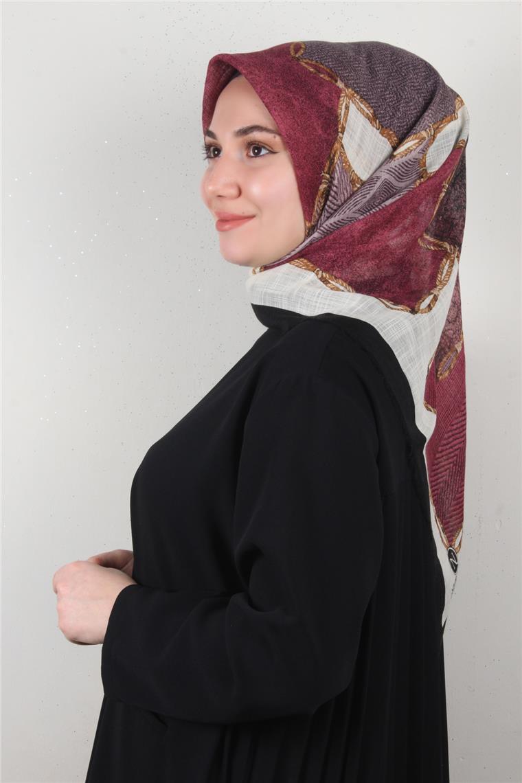 Pamuklu Trend Eşarp 9803-5 Pembe