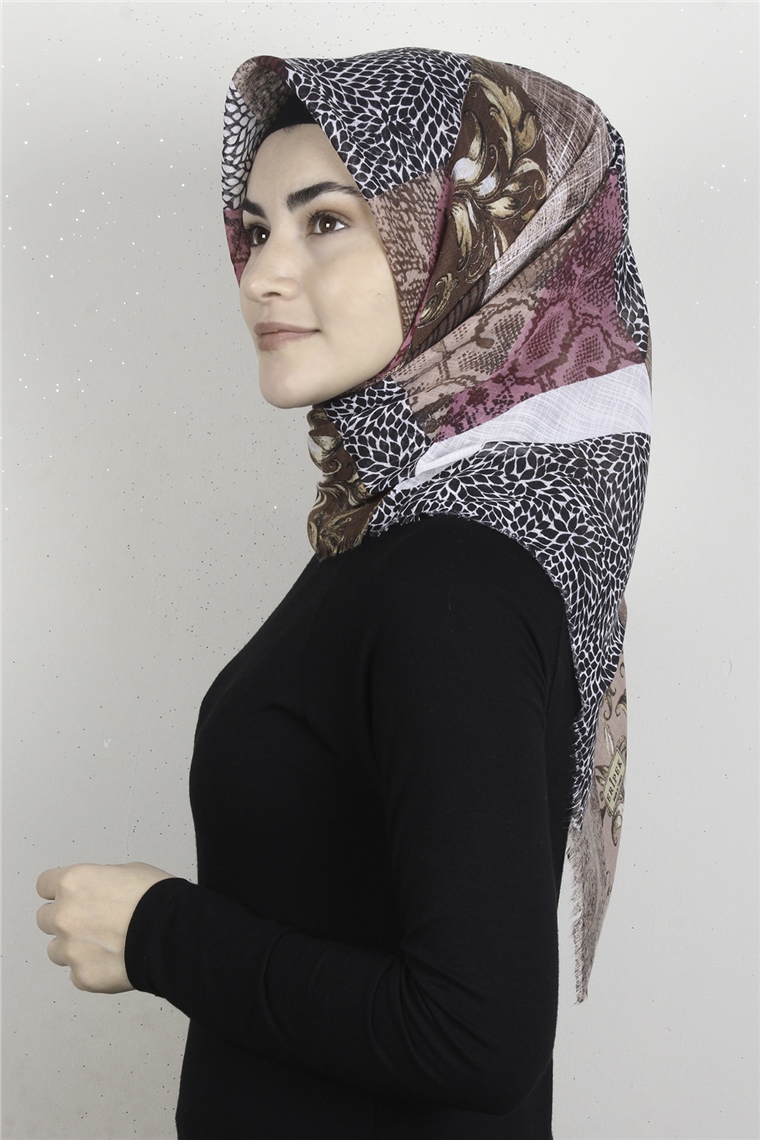 Pamuklu Trend Eşarp 9909-1