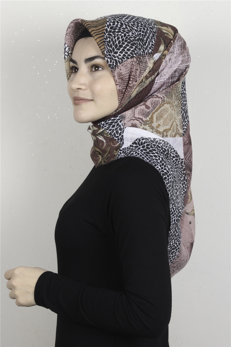 Pamuklu Trend Eşarp 9909-8