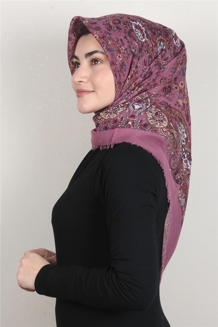Pamuklu Trend Eşarp 9911-1 Pembe