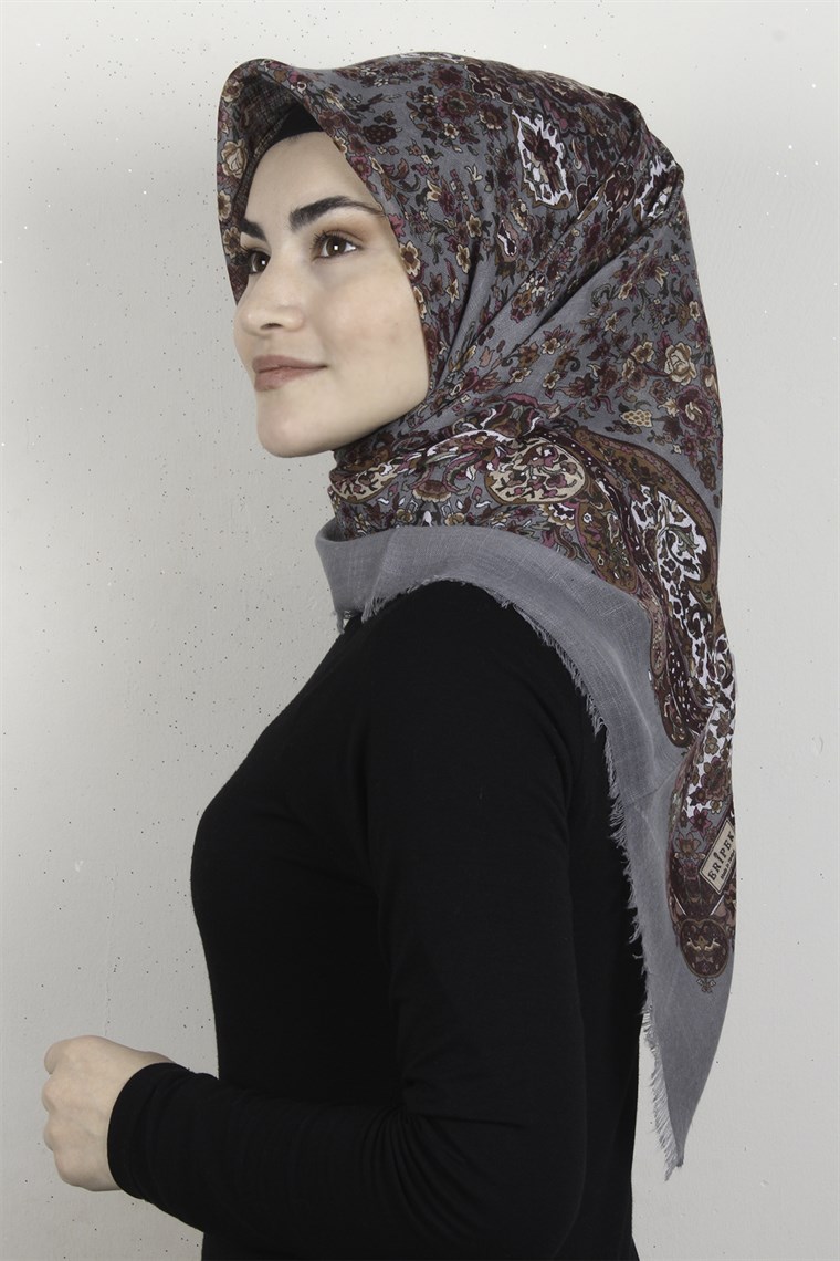 Pamuklu Trend Eşarp 9911-3 Mint Yeşili