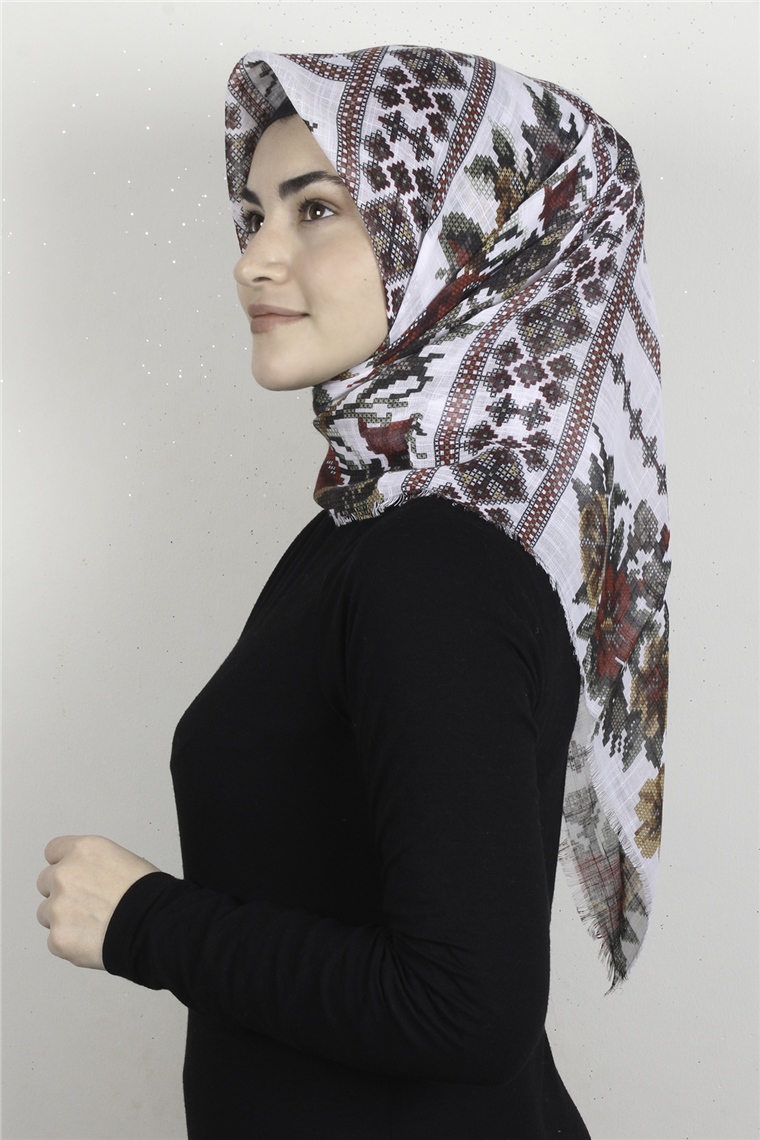 Pamuklu Trend Eşarp 9912-12