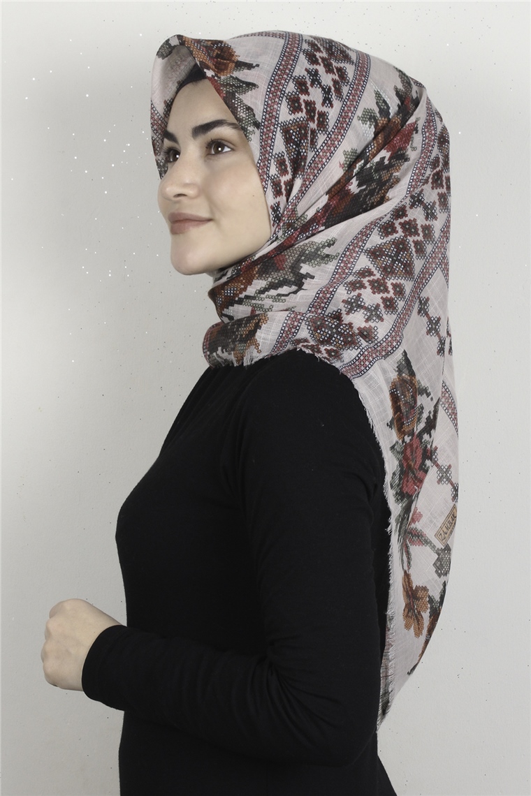 Pamuklu Trend Eşarp 9912-13