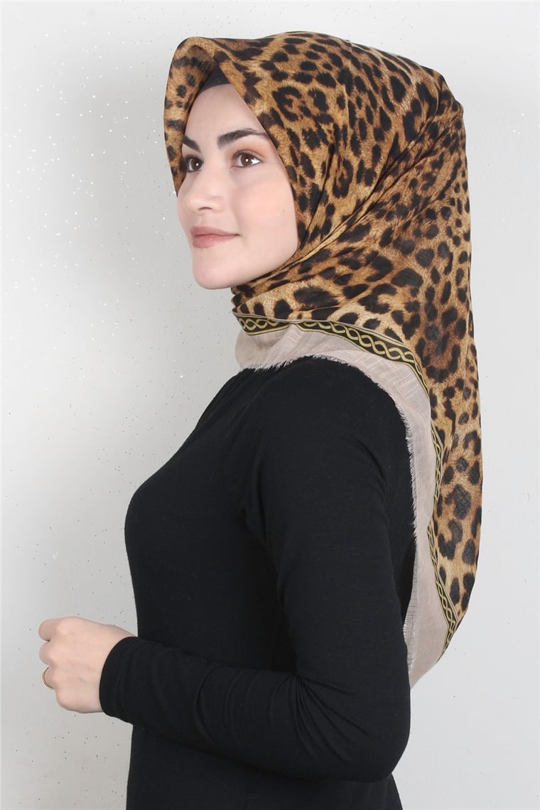 Pamuklu Trend Eşarp 9913-1 Bej