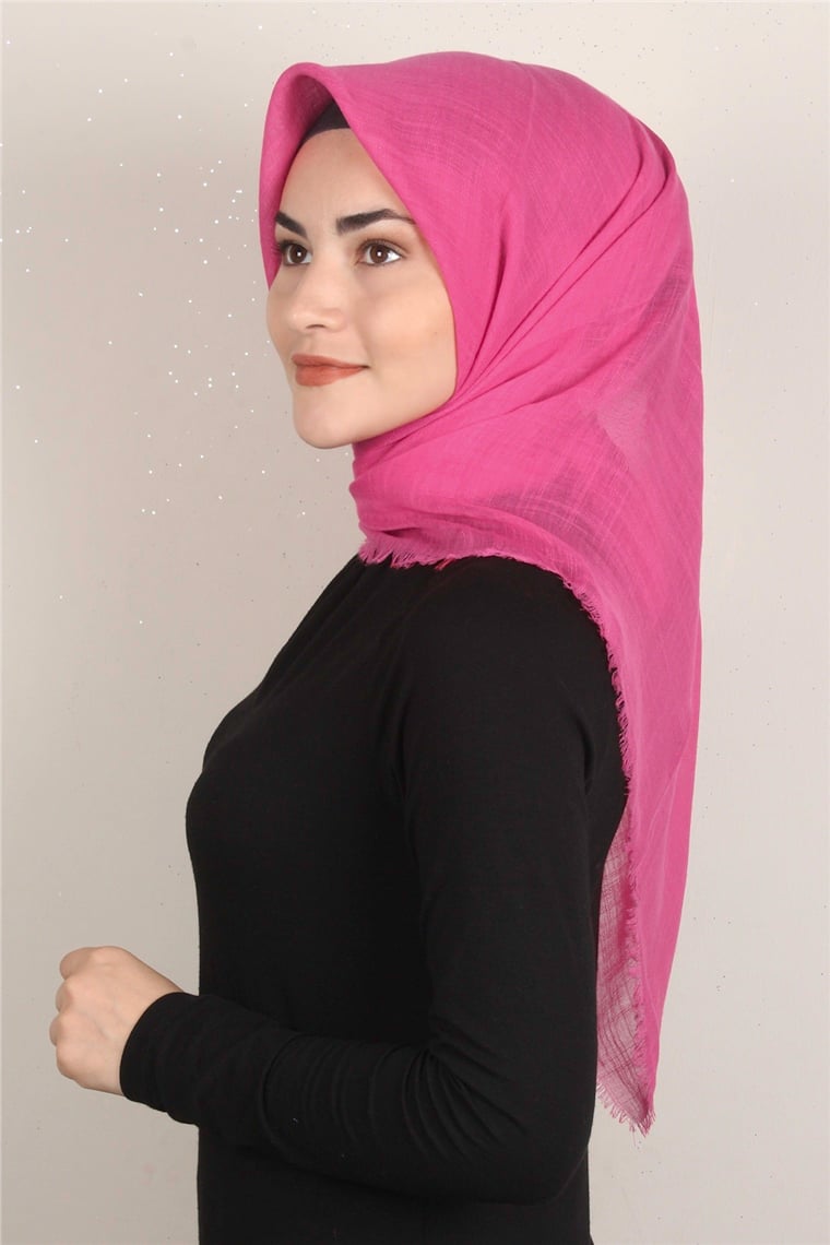 Pamuklu Trend Eşarp 9914-23 Pembe