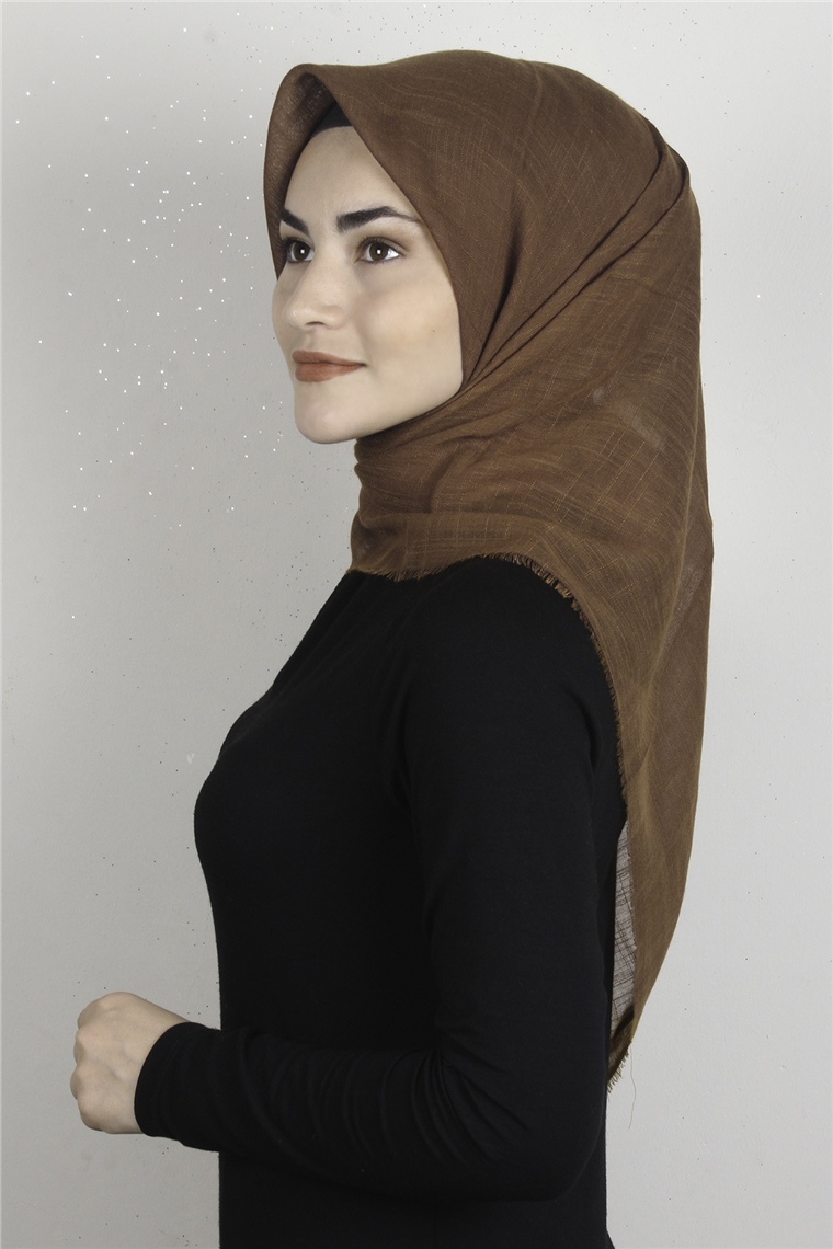 Pamuklu Trend Eşarp 9914-24 Kiremit