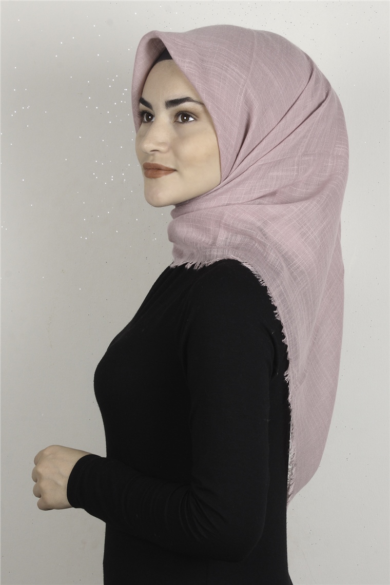 Pamuklu Trend Eşarp 9914-26 Pudra