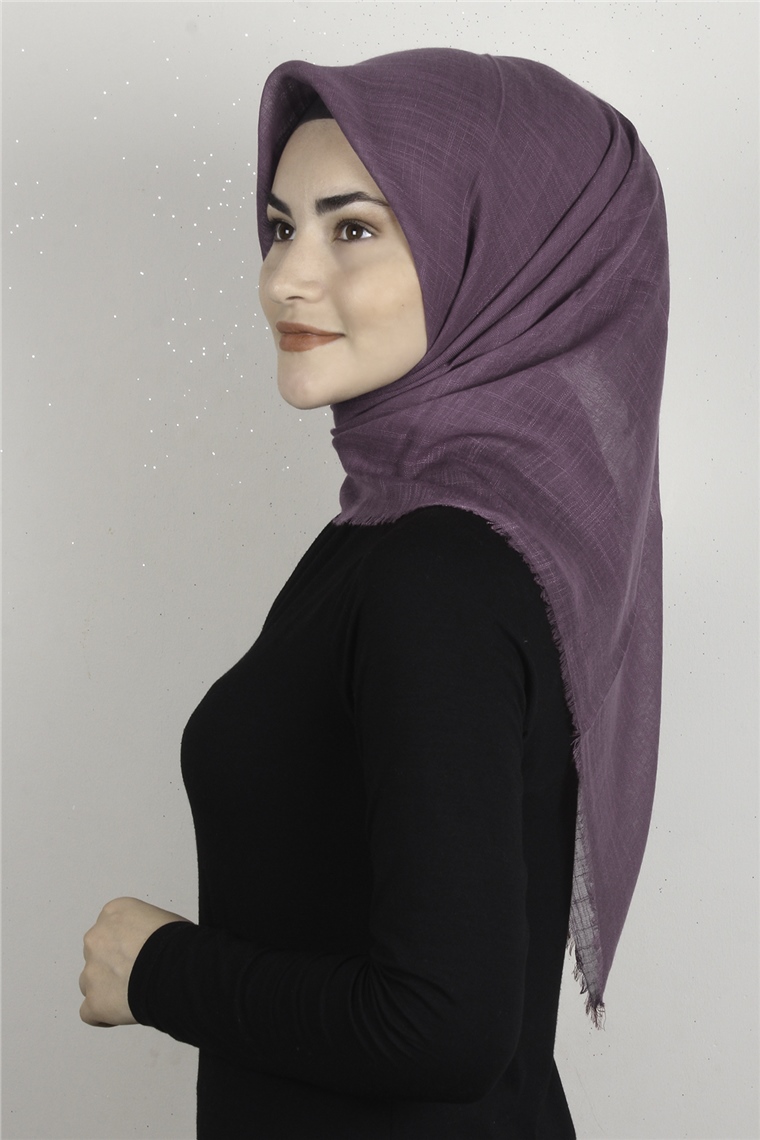 Pamuklu Trend Eşarp 9914-29 Gül Kurusu