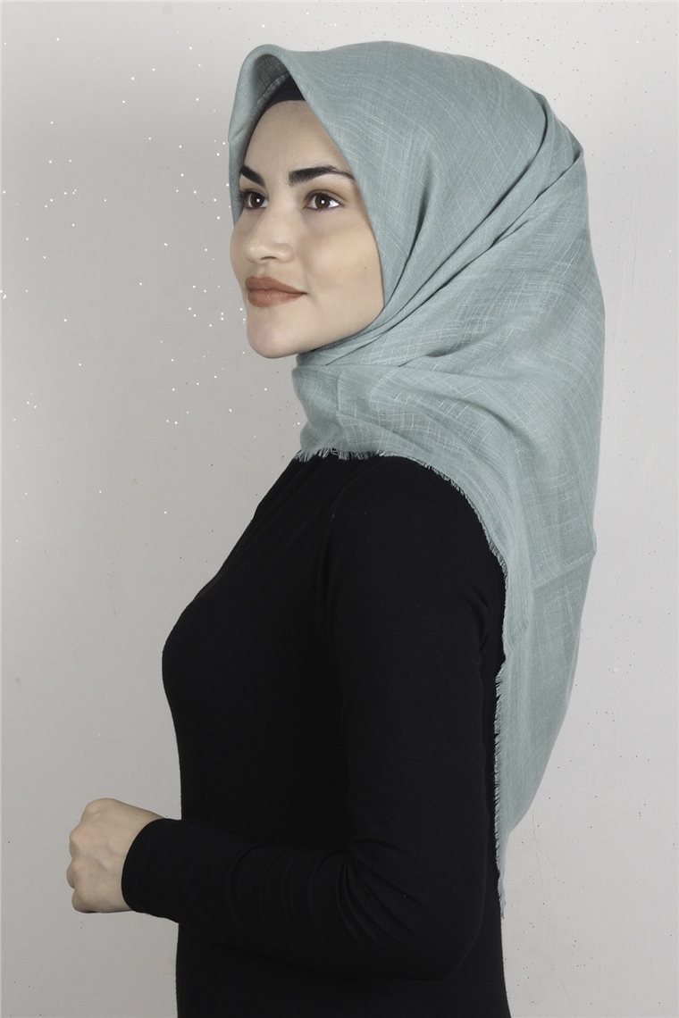 Pamuklu Trend Eşarp 9914-4 Mint Yeşili
