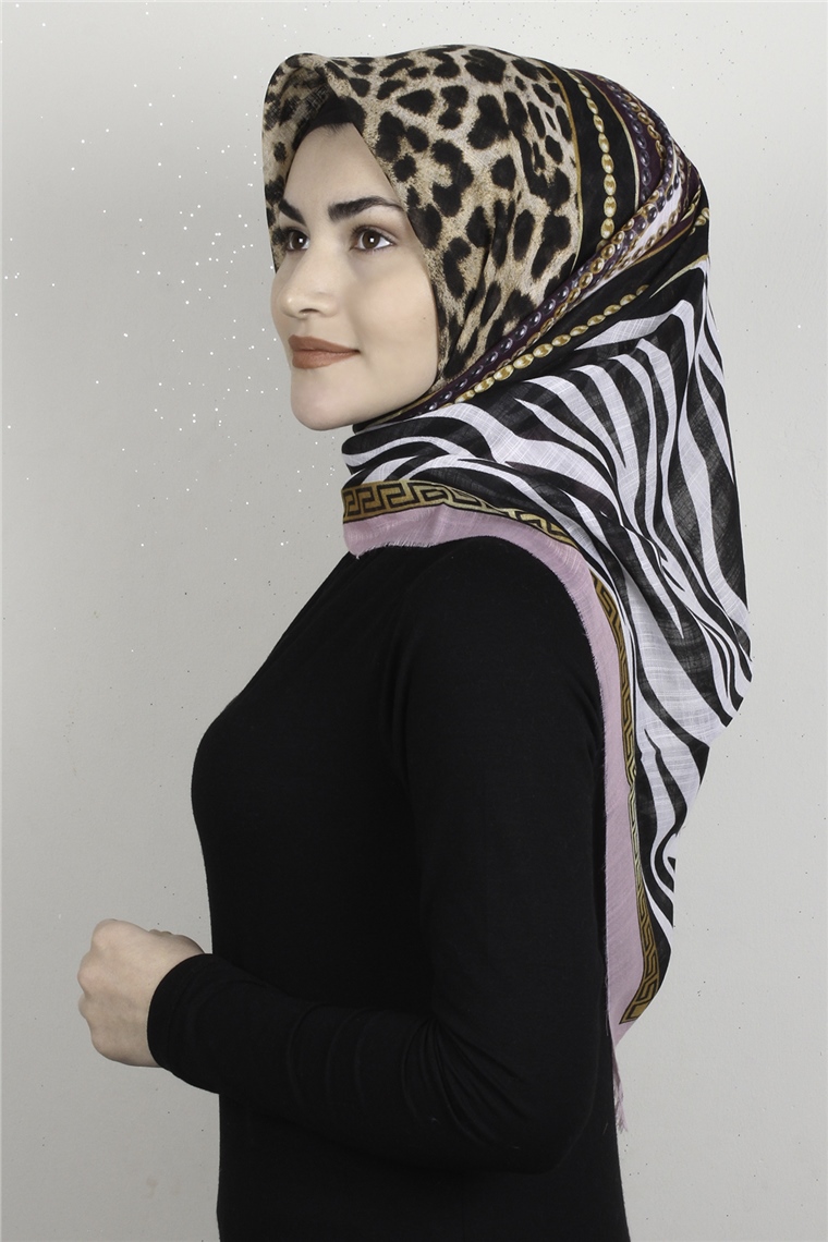 Pamuklu Trend Eşarp 9915-13 Pudra