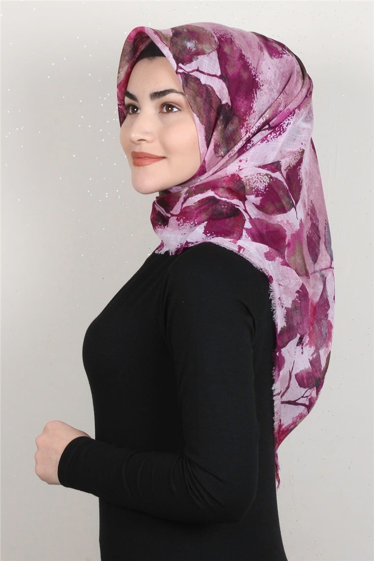 Pamuklu Trend Eşarp 9916-14 Pembe
