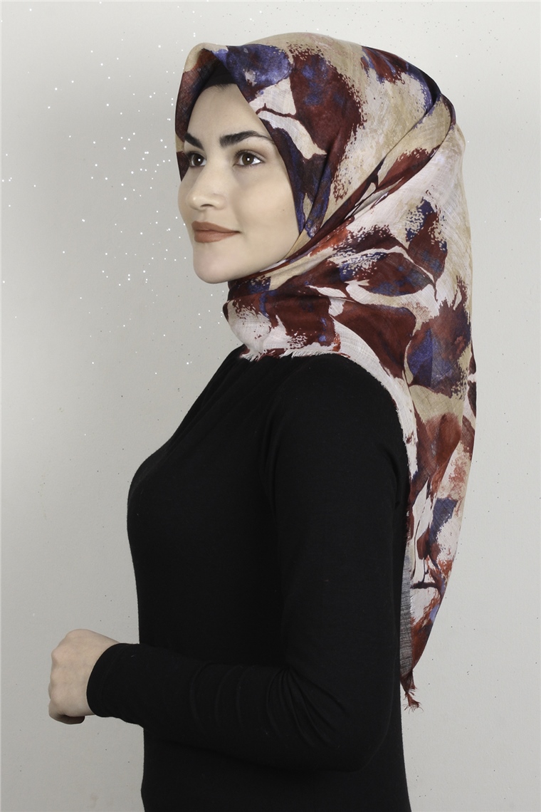 Pamuklu Trend Eşarp 9916-2 Ten Rengi