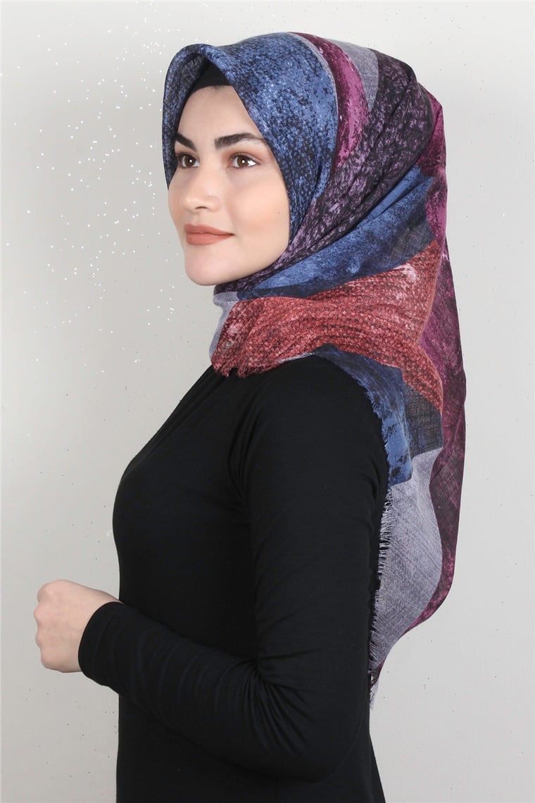 Pamuklu Trend Eşarp 9920-11 Gri