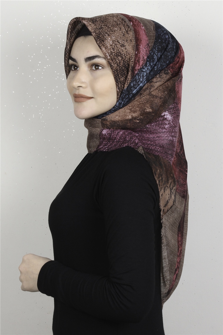 Pamuklu Trend Eşarp 9920-6 Vizon