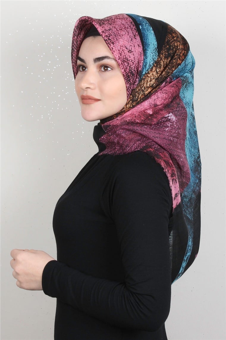 Pamuklu Trend Eşarp 9920-7 Pembe