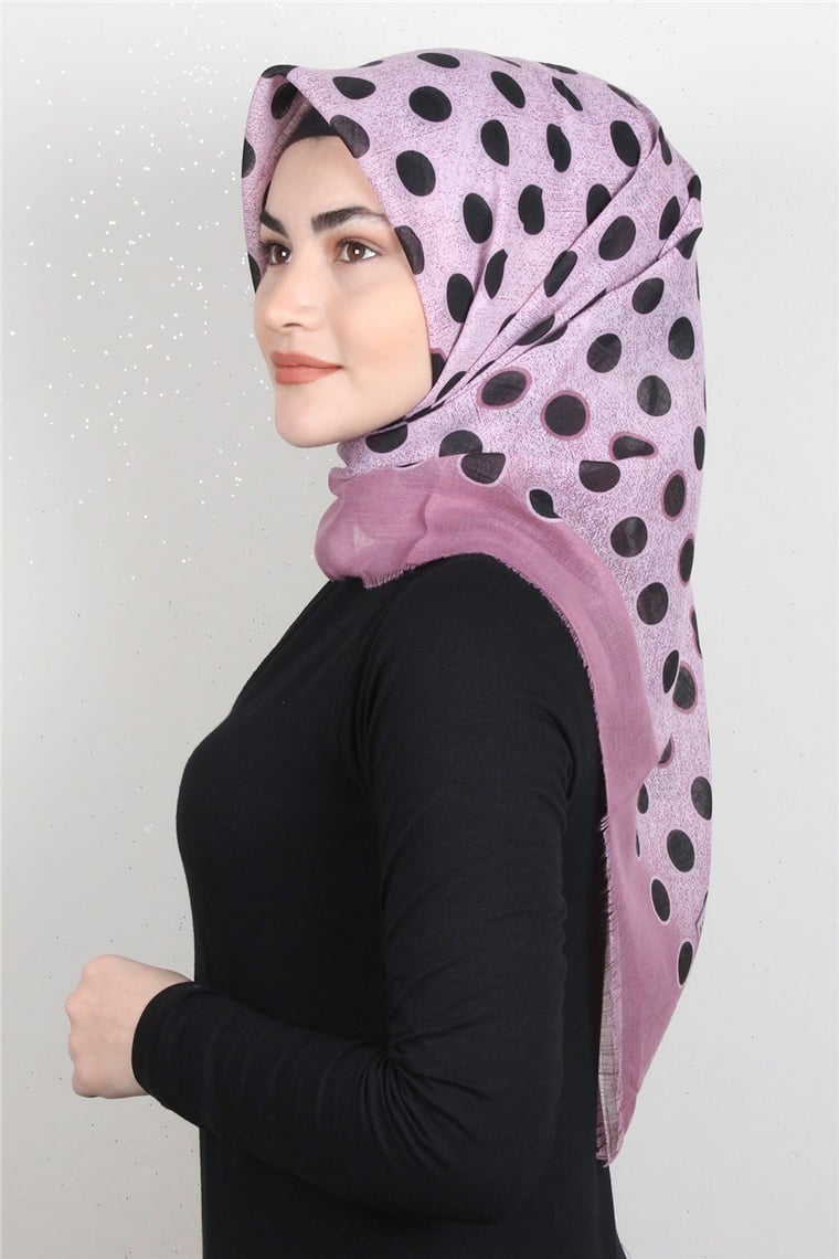 Pamuklu Trend Eşarp 9921-15 Pudra