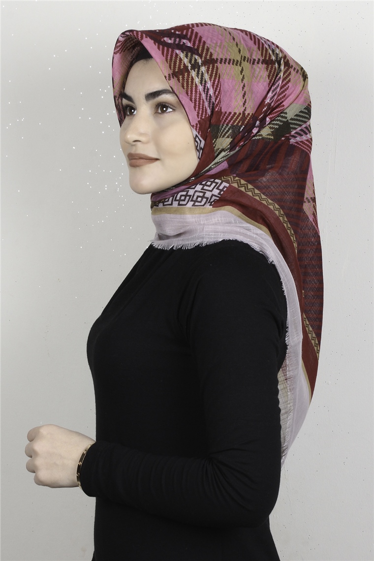 Pamuklu Trend Eşarp 9922-16 Taş
