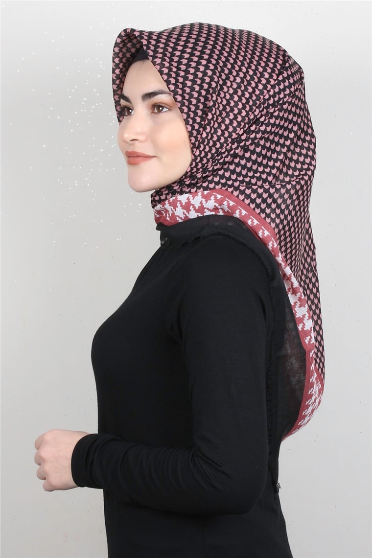 Pamuklu Trend Eşarp 9923-6 Pembe